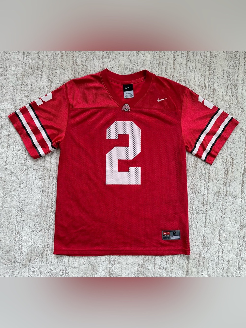 Nike Ohio State Buckeyes #2 Football Jersey Youth Kids Medium (12/14)